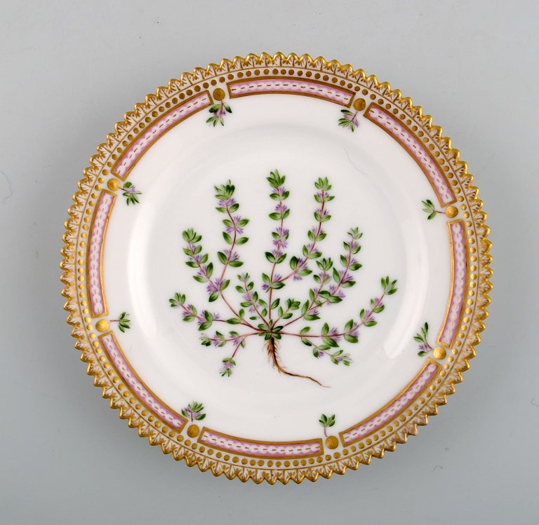 Royal Copenhagen Flora Danica dessert plate.