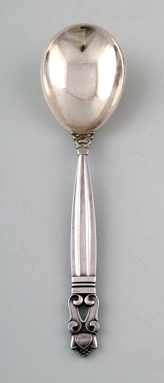 Georg Jensen "KONGE" marmeladeske.
Designer: Johan Rohde.