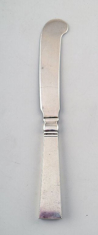 Georg Jensen Sterling Silver Block / Acadia Fruit Knife.
