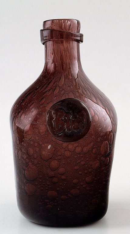 Biot, France.
Unique Glass Bottle.