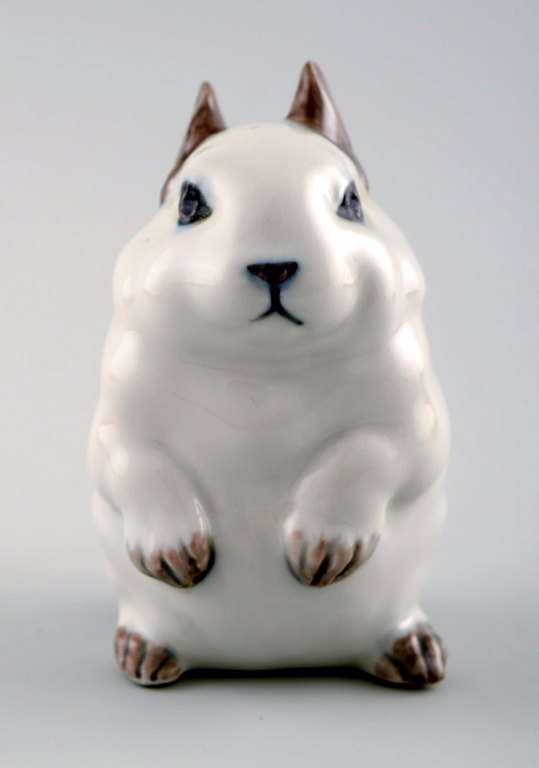 Royal Copenhagen porcelain figure number 22690.
White Rabbit.