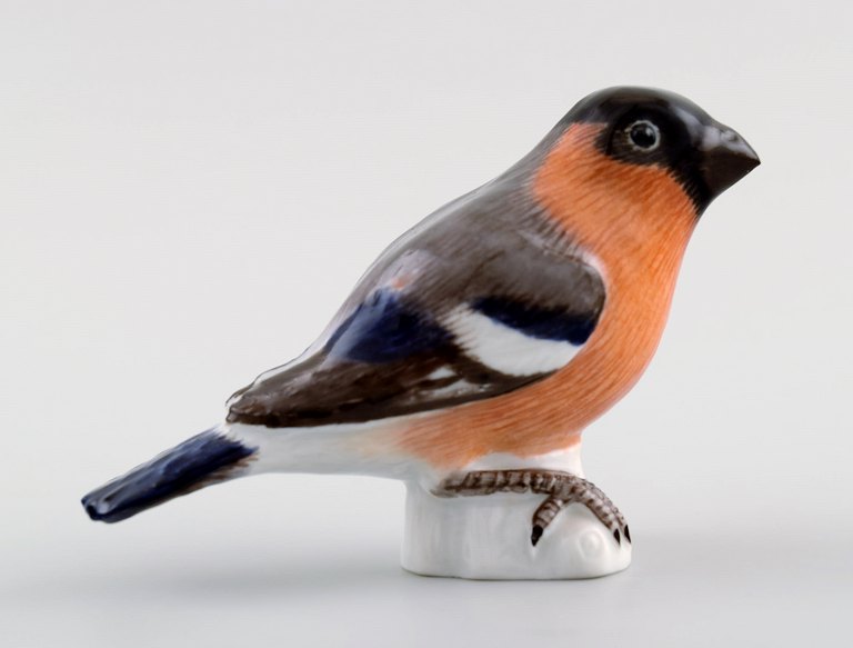 Meissen figure, bird in porcelain.
