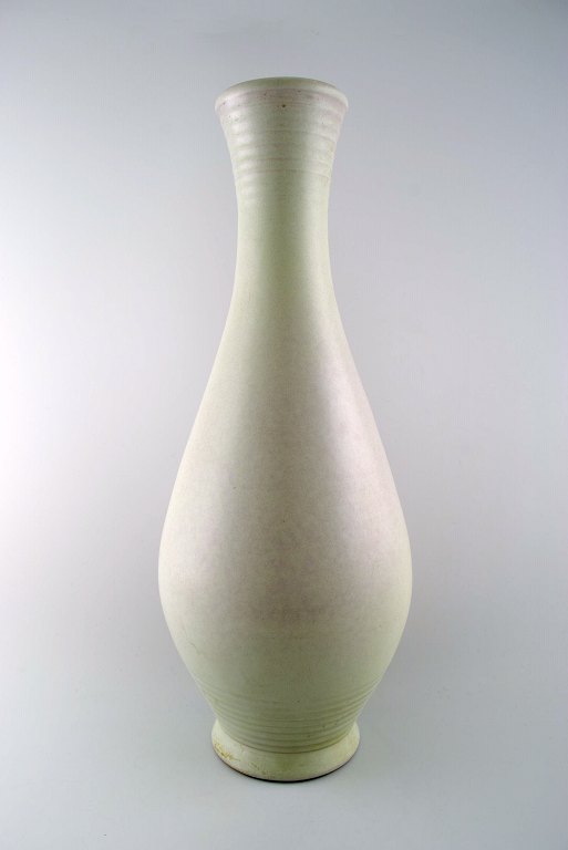 Ewald Dahlskog for Gefle, Bo fajans floor vase in modern design.
