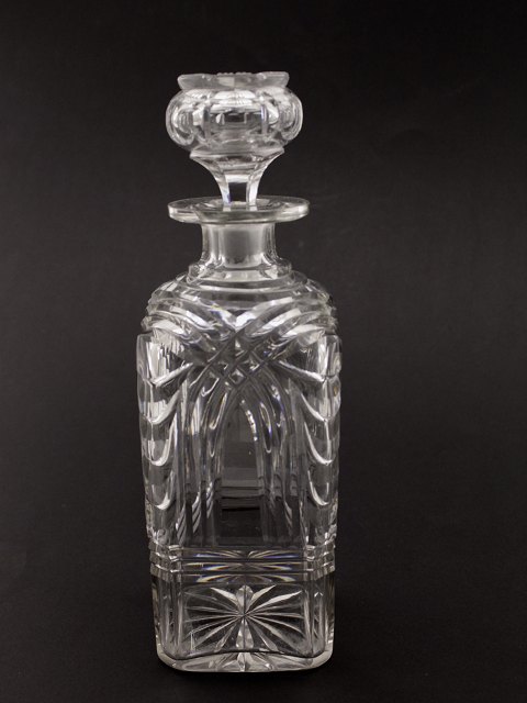 English whiskey decanter