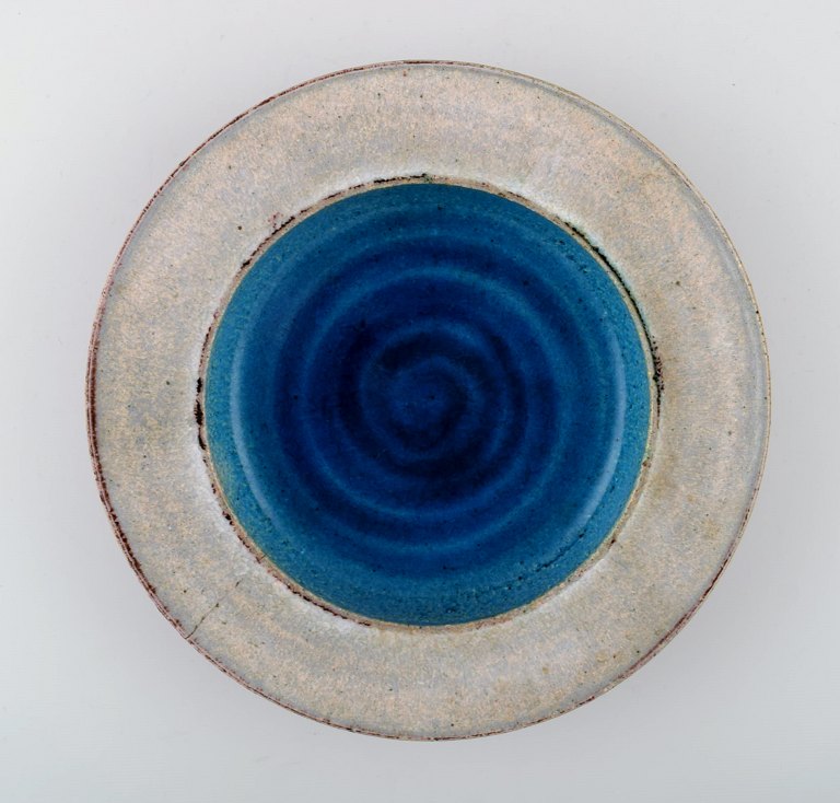 Kähler, Denmark, glazed stoneware dish 1960 s.
