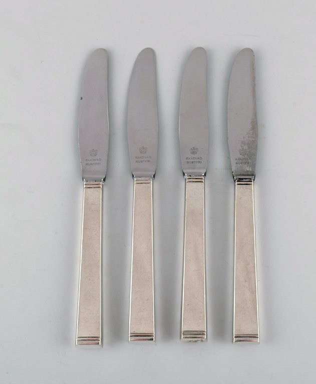 Horsens Denmark: "Funkis III". 4 pcs. Lunch knife.
