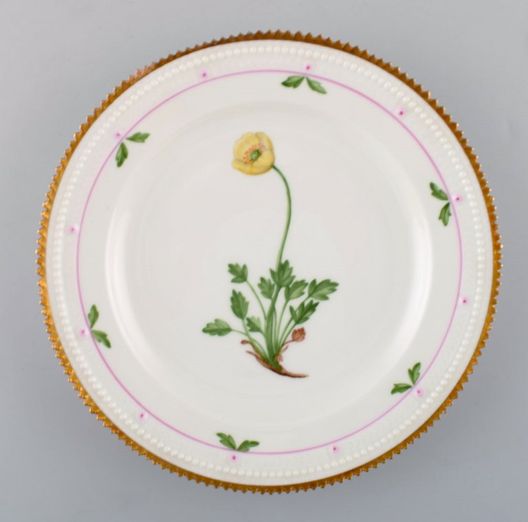 Royal Copenhagen Flora Danica lunch plate.
