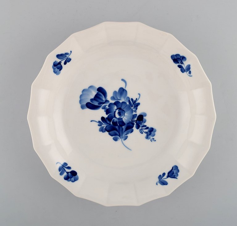 Royal Copenhagen blue flower angular low bowl no. 8529
