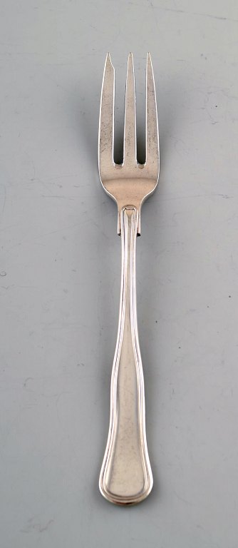 Hans Degner (Denmark, 1909-1947). Old Danish cake fork in silver (830S).