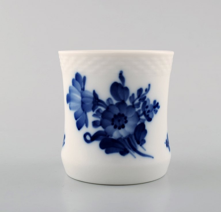 Blue flower braided cup / vase from Royal Copenhagen.

