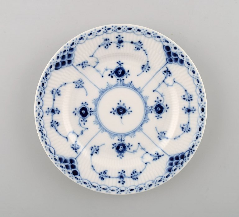 Royal Copenhagen Blue Fluted Half Lace Plate # 1/575.
