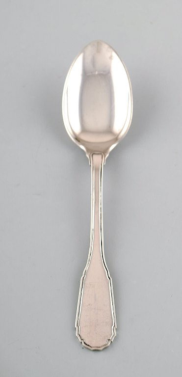 Heimbürger, Danish silversmith. Large dinner spoon in silver (830). 1960