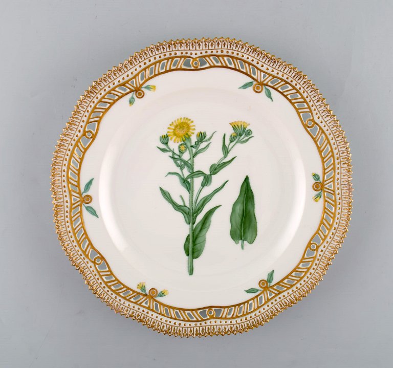 Royal Copenhagen Flora Danica openwork plate # 20/3554.
