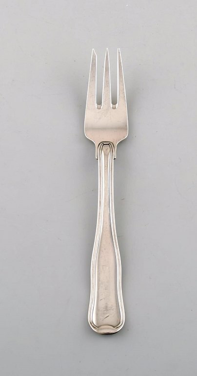 Georg Jensen Old Danish pastry fork in sterling silver. Three pieces in stock.
