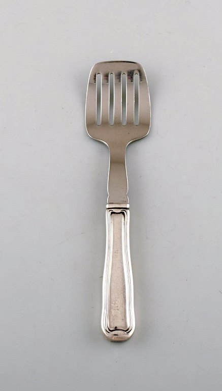 Georg Jensen Old Danish sardine fork in sterling silver and stainless steel.