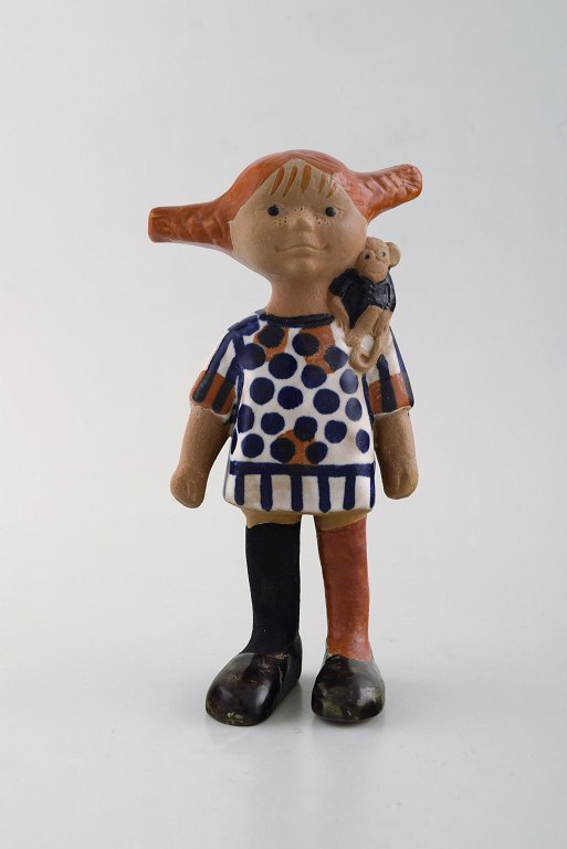 Lisa Larsson, very rare Pippi Longstocking figure. 1970