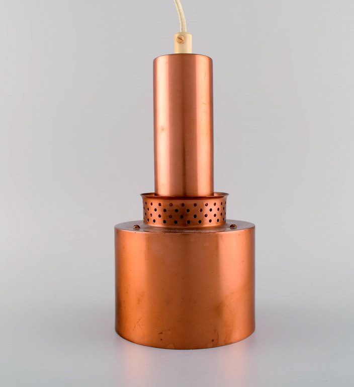 HANS-AGNE JAKOBSSON for A / B MARKARYD. Pendant in copper. 1960s.
