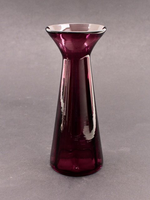 Eggplant colored hyacinth glass