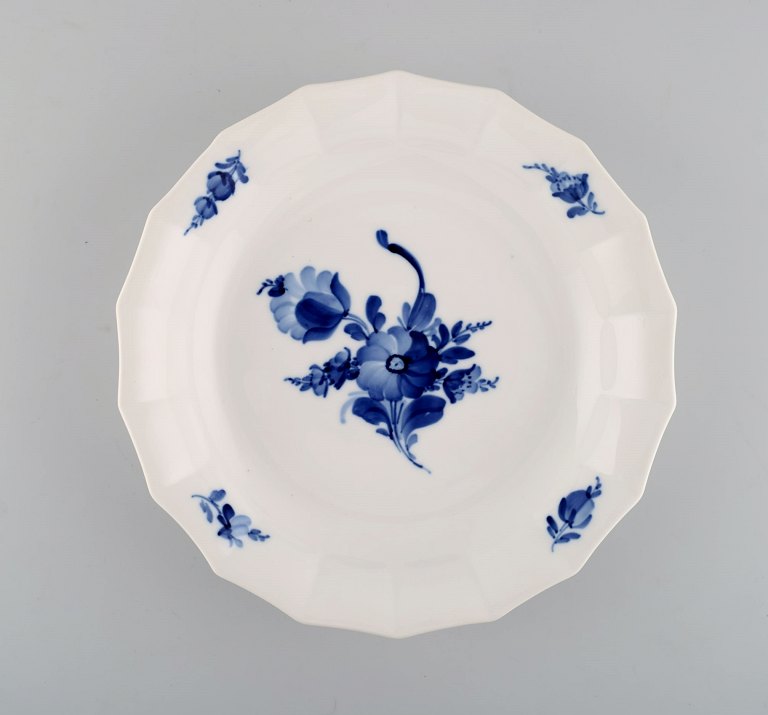 Royal Copenhagen blue flower angular low bowl no. 8529

