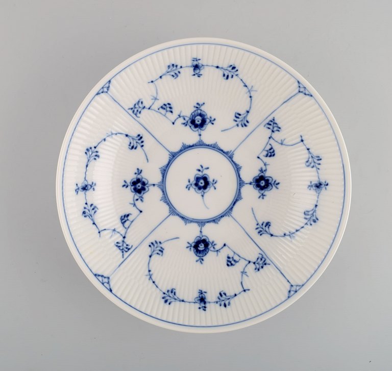 Royal Copenhagen Blue Fluted Plain bowl. Model number 1/19. Dated 1949.
