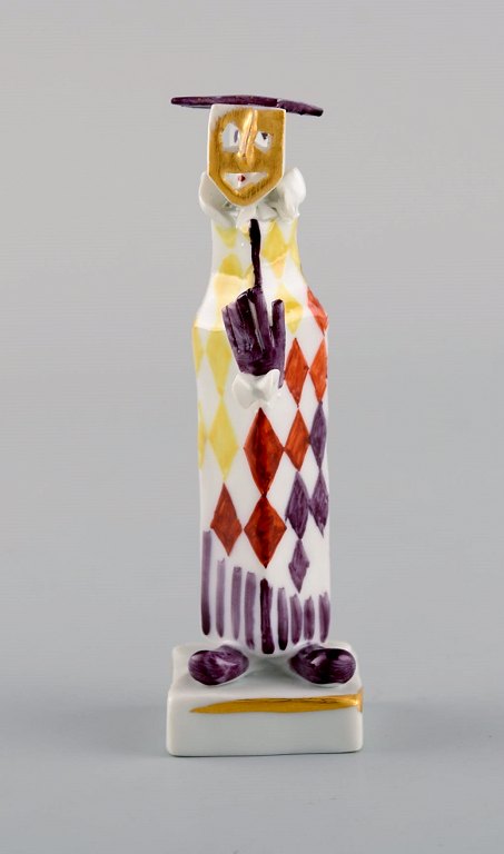 Peter Strang (b.1936) for Meissen. Figure in hand-painted porcelain. Late 20th 
century.
