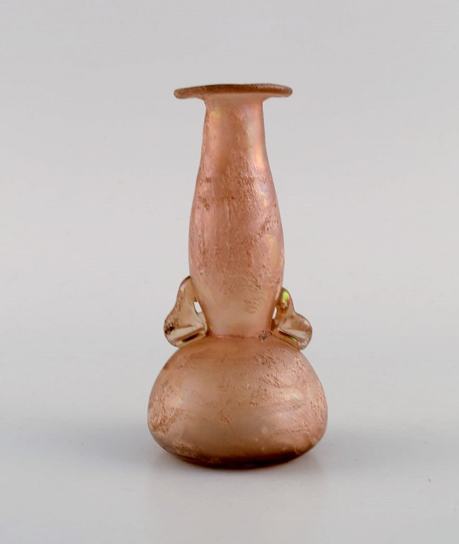 Gino Cenedese (1907-1973), Murano. Vase i mundblæst kunstglas. Antik patinering. 
Midt 1900-tallet.
