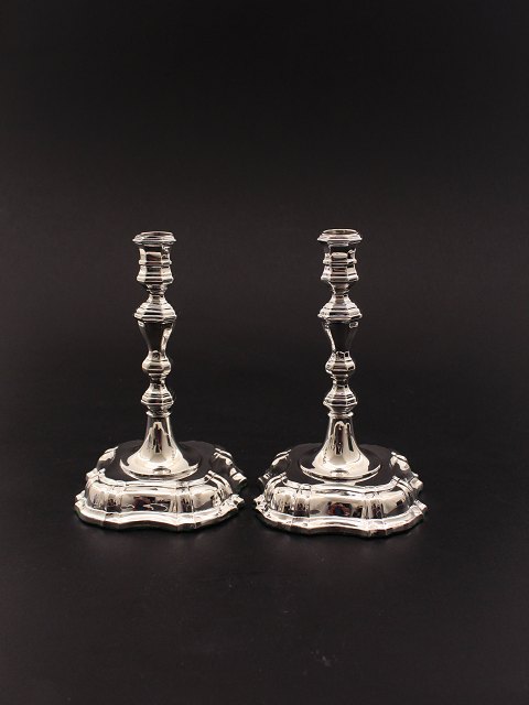 Sterling silver candlesticks