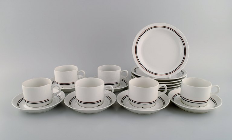 Rörstrand kaffeservice til seks personer. Svensk design, 1960