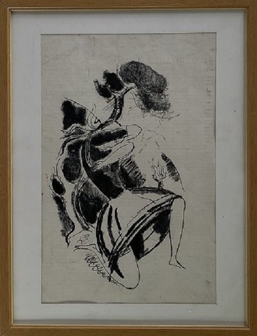 Axel Salto Lithograph from magazine  Klingen 1917-1920