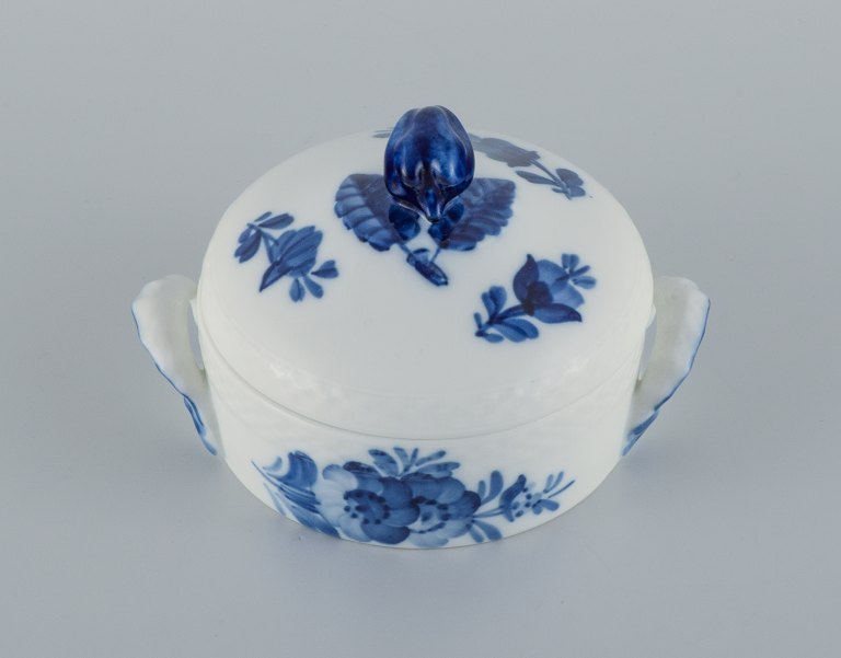 Royal Copenhagen Blue Flower braided sugar bowl.