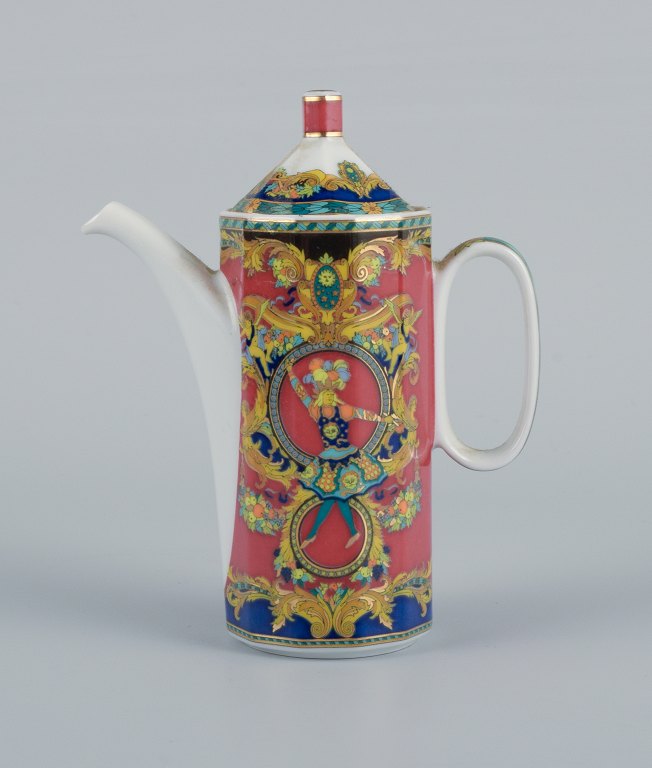 Gianni Versace for Rosenthal, miniaturekande i porcelæn.
"Le Roi Soleil".