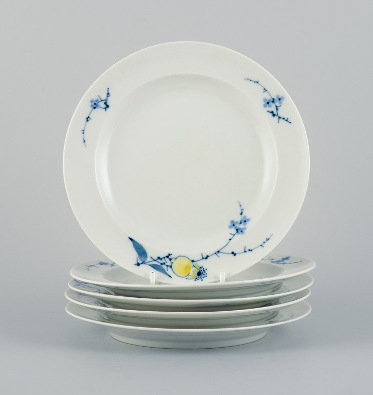 Johannes Hedegaard for Royal Copenhagen, Rimmon, five plates.