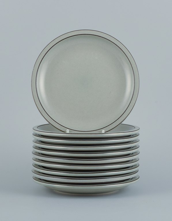 Jens Harald Quistgaard for Bing & Grøndahl, Colombia, ten cake plates.