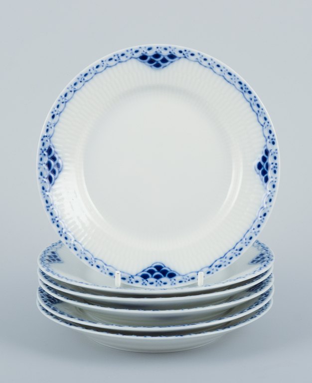 Royal Copenhagen, Princess, a set of six plates.