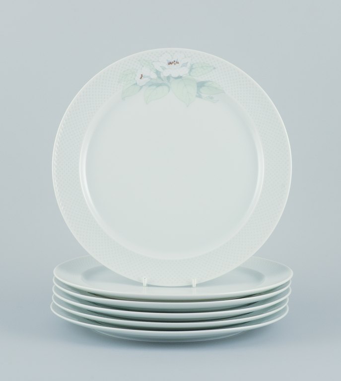 Tapio Wirkkala (1915-1985) for Rosenthal Studio-linie, Century Blütentraum. Et 
sæt på seks middagstallerkner dekoreret med blomstermotiv.