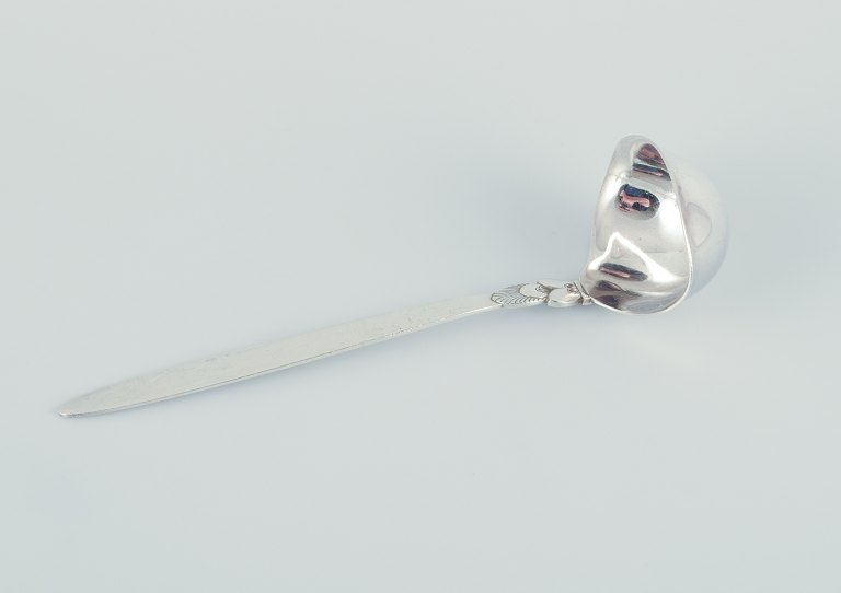 Georg Jensen Cactus. Sauce spoon in sterling silver.