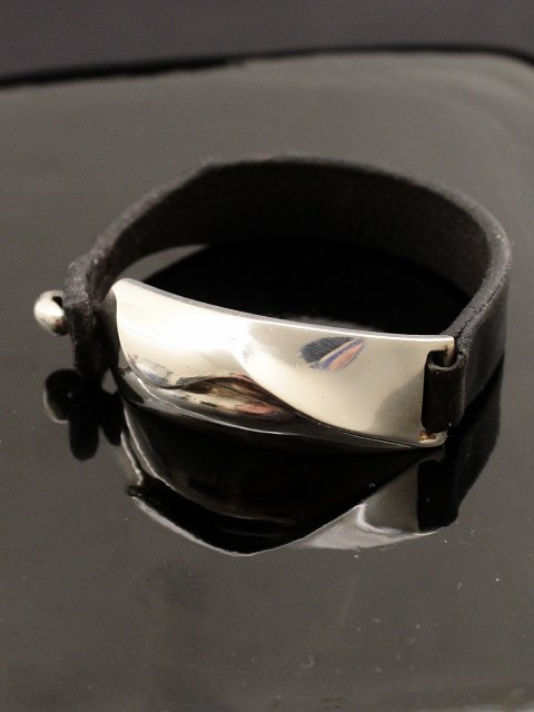 Lapponia  Björn Weckström leather bracelet