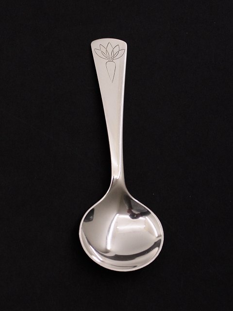 Georg Jensen sterling silver turnip spoon