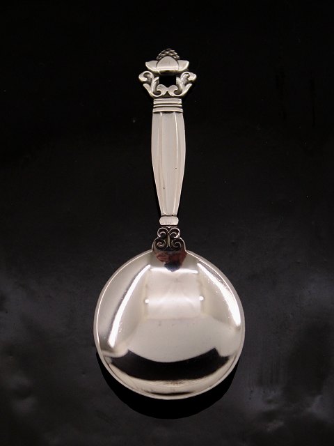 GEORG JENSEN Acorn sugar spoon