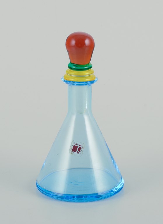 Carlo Moretti for Murano, Italy.
Decanter/flask in art glass.
