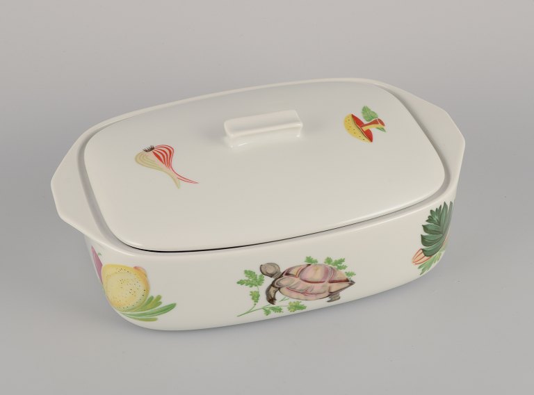 Danild/Lyngby, "Picnic" fireproof lidded fish tureen.