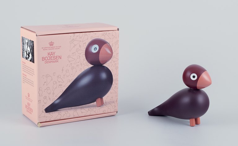 Kay Bojesen. 
Songbird in beech wood. Limited edition.