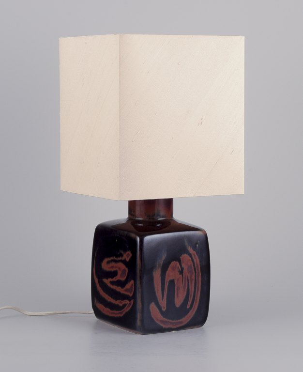 Carl Harry Stålhane for Rörstrand.
"Sultan" table lamp in stoneware.
