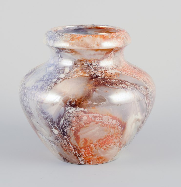 Arabia, Finland.
Art Deco ”Marmor” keramikvase.