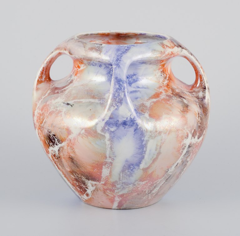 Arabia, Finland.
Art Deco ”Marmor” keramikvase.