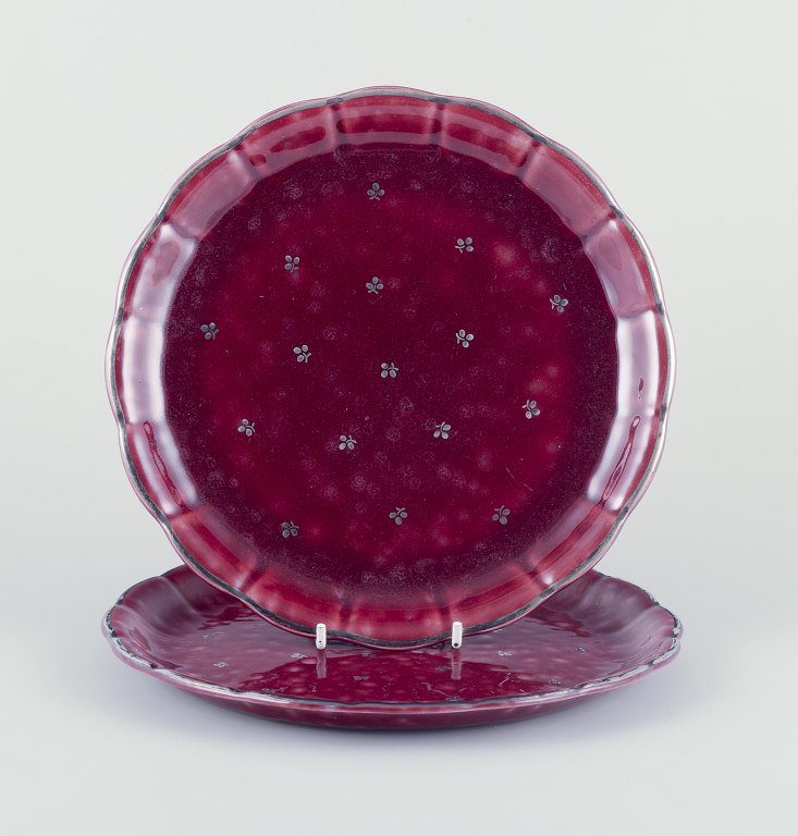 Wilhelm Kåge for Gustavsberg.
A pair of “Argenta” ceramic dishes.