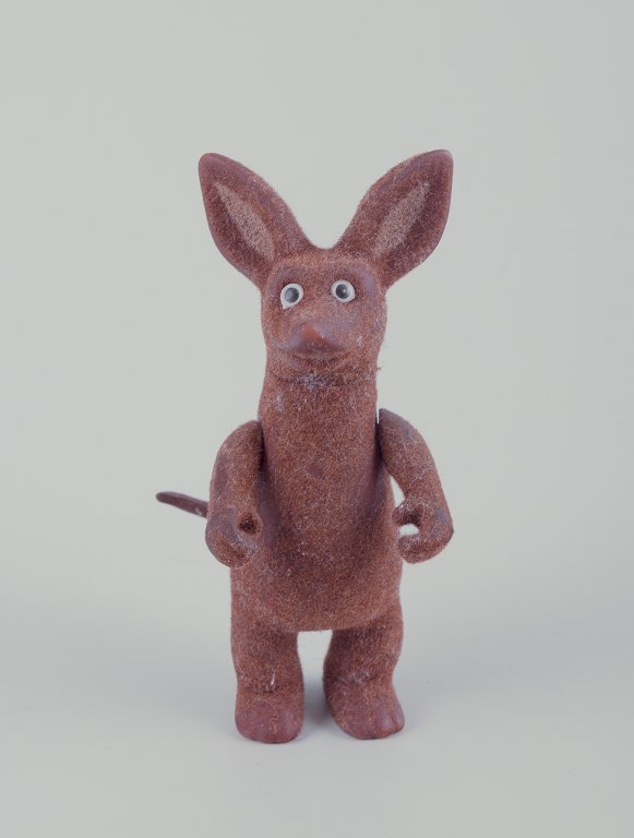 Martinex, Finland. Mummi, ‘Sniff’ figure made of plastic covered with brown 
velour.
