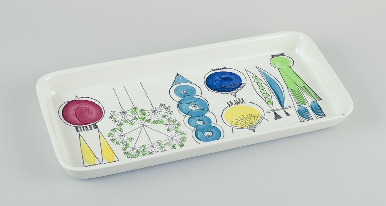 Rörstrand, Sweden.
Large oblong ‘Picnic’ dish of earthenware.