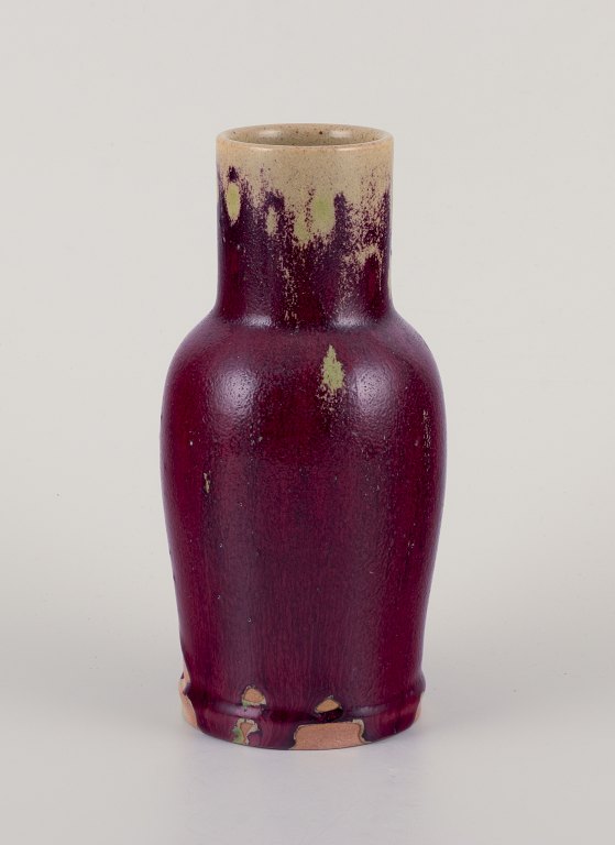 Swedish ceramicist.
Unique ceramic vase.