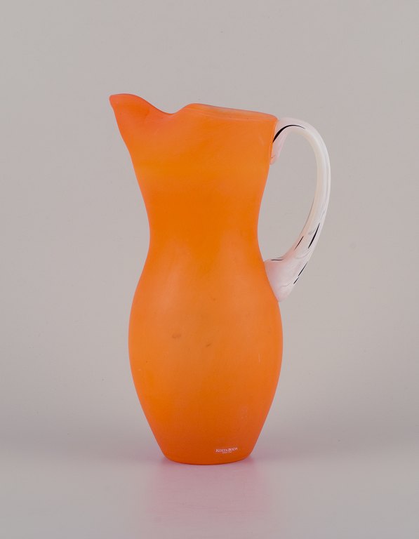 Gunnel Sahlin Kosta Boda, Sweden.
Large jug of art glass.